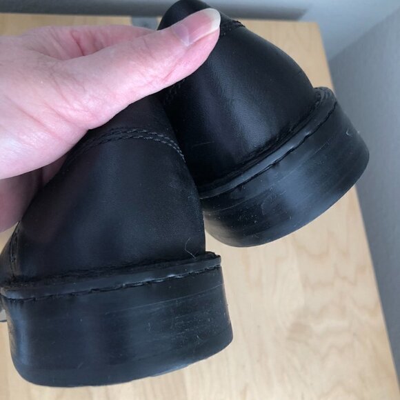 Vintage Y2K Born Chunky Square Tow Leather Loafers - Dark Academia - Picture 14 of 14